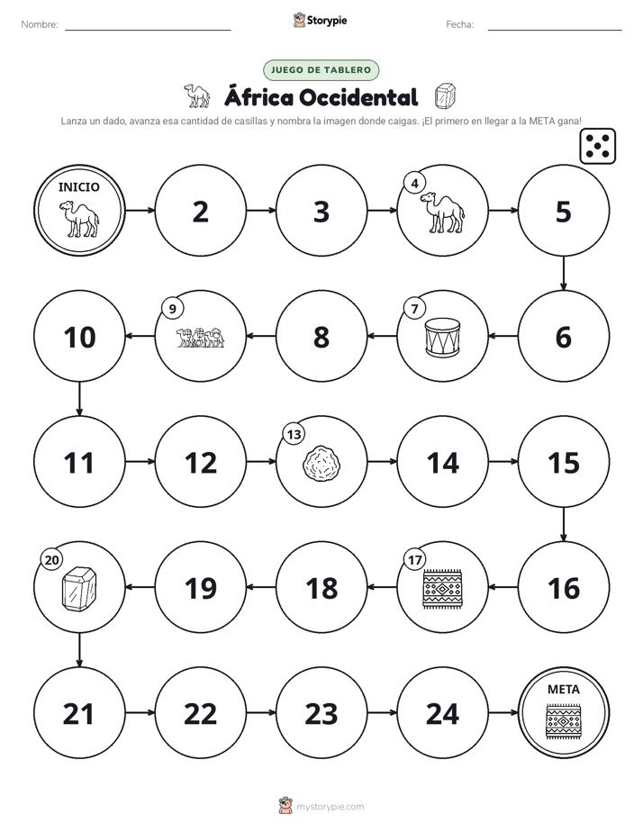 Juego de Rueda y Avanza