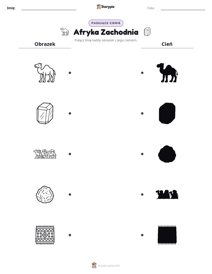 Dopasowanie cieni