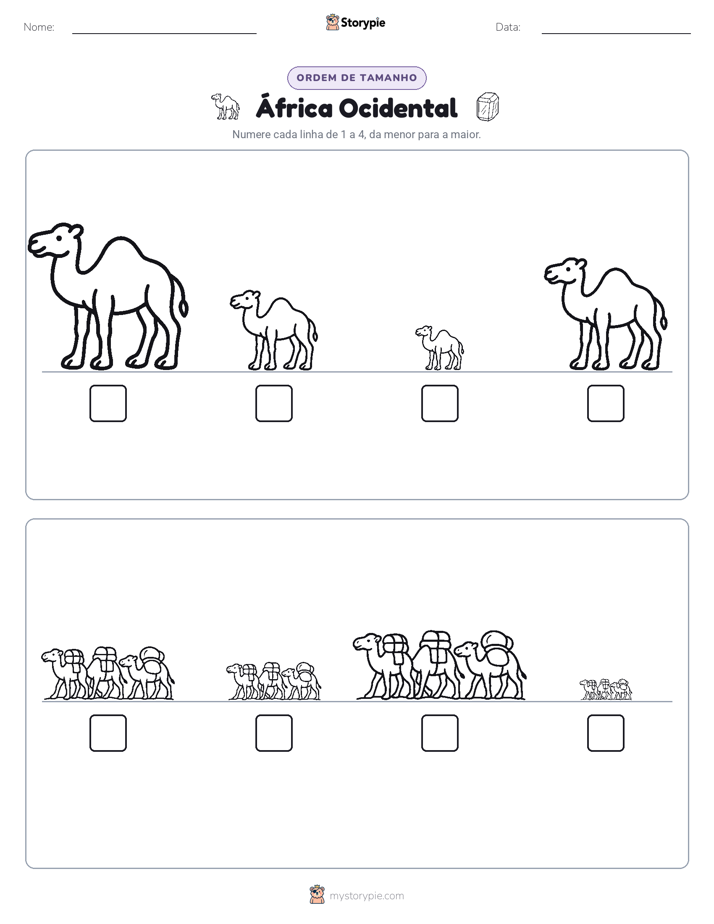 Ordem de Tamanho