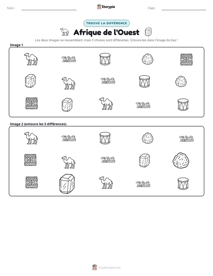 Trouvez les Différences