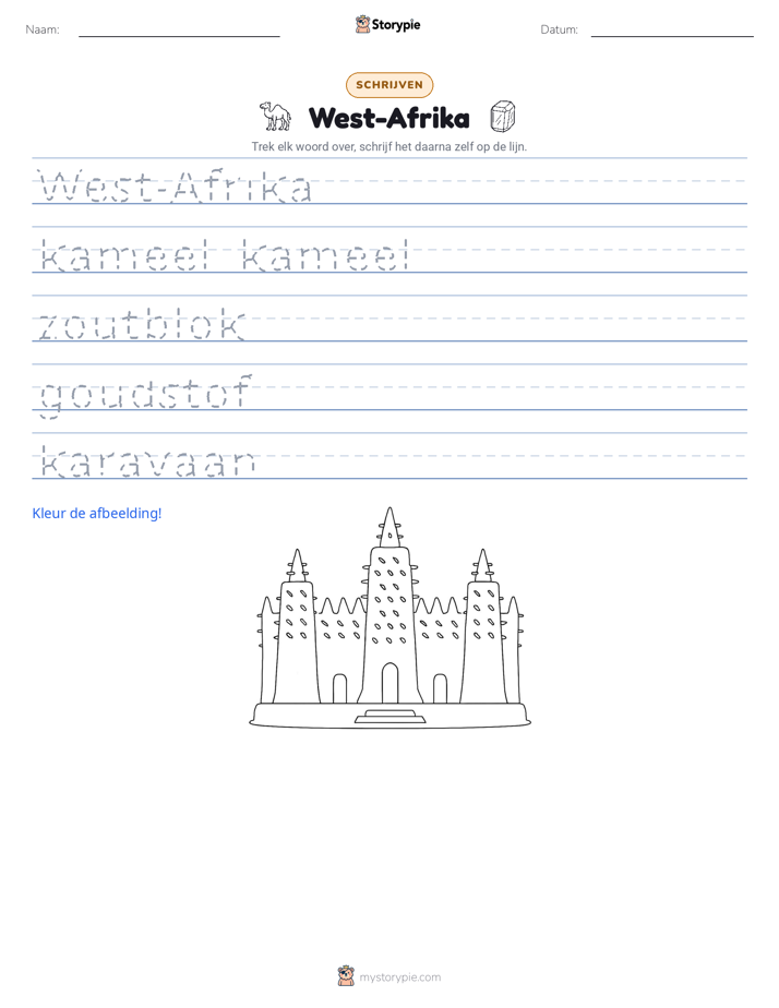 Schrijf Oefening