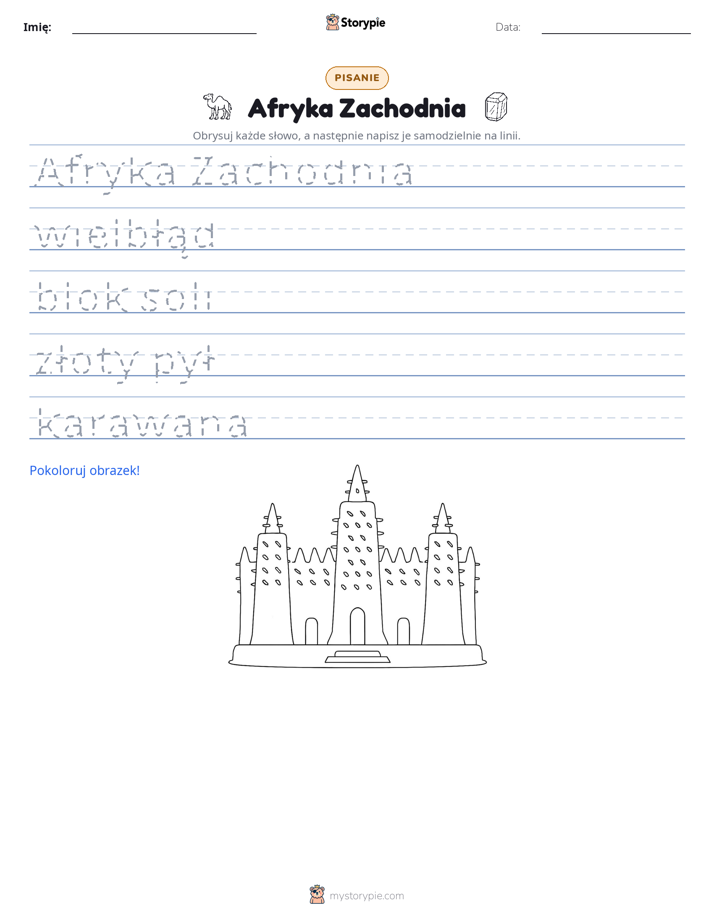 Ćwiczenie Pisania