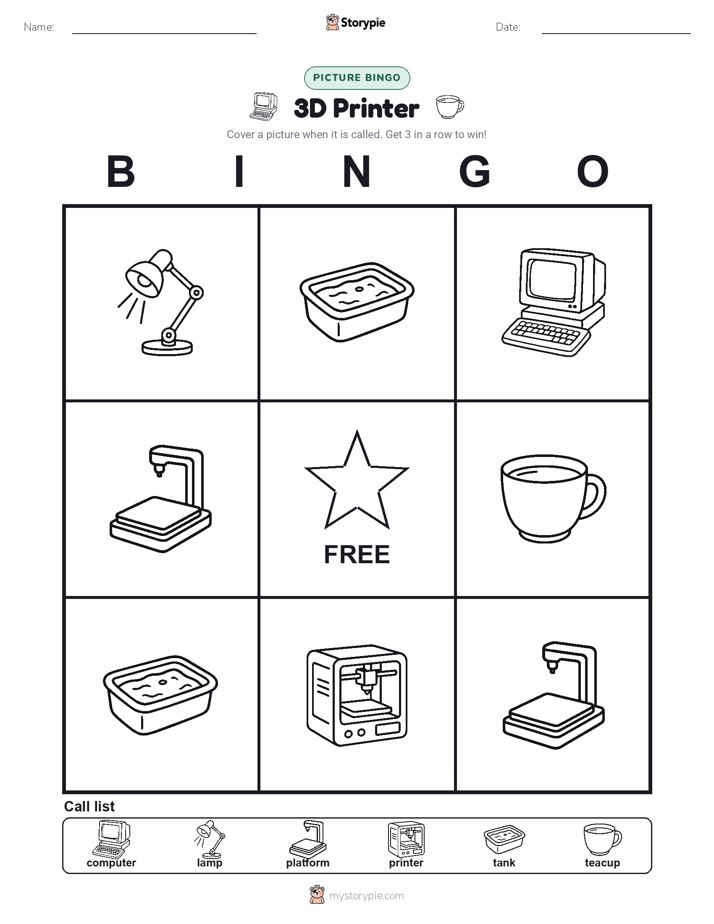 Picture Bingo