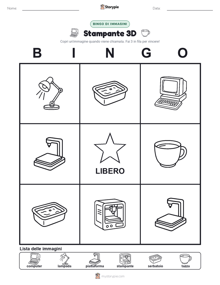 Bingo delle Immagini