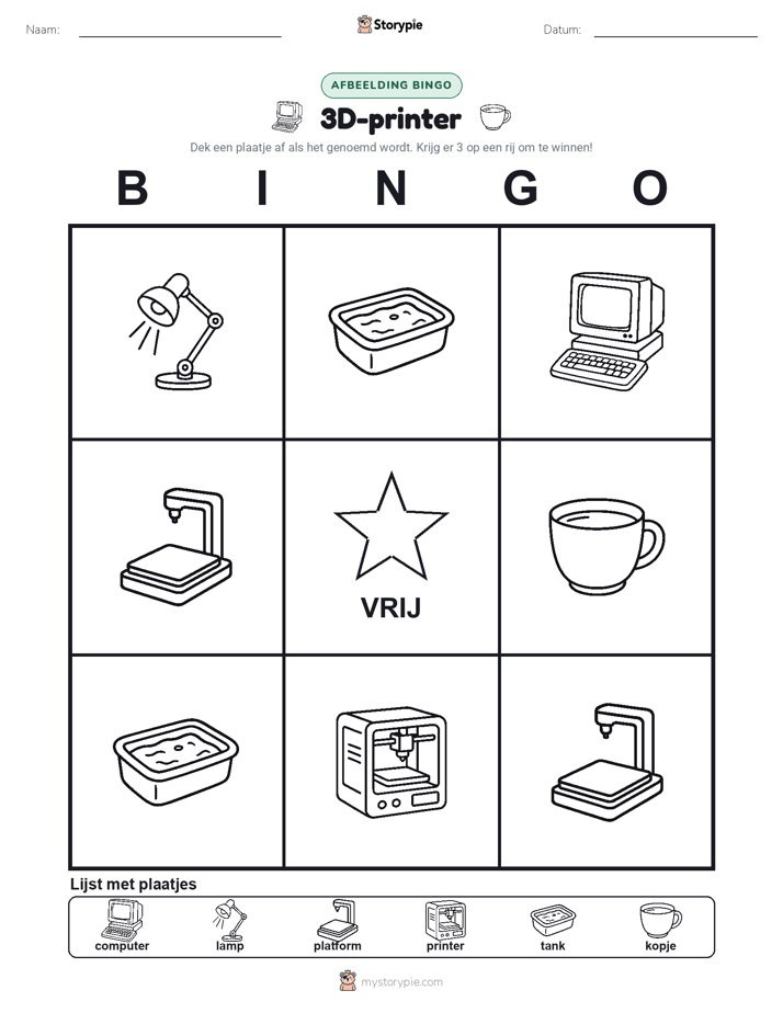 Afbeelding Bingo