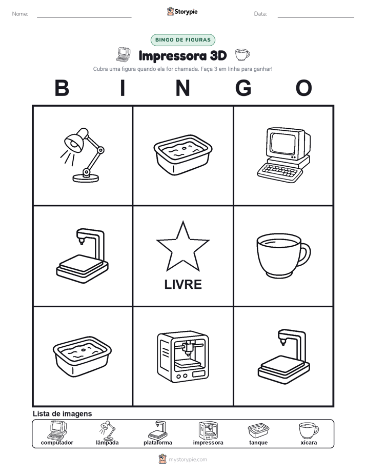 Bingo de Imagens