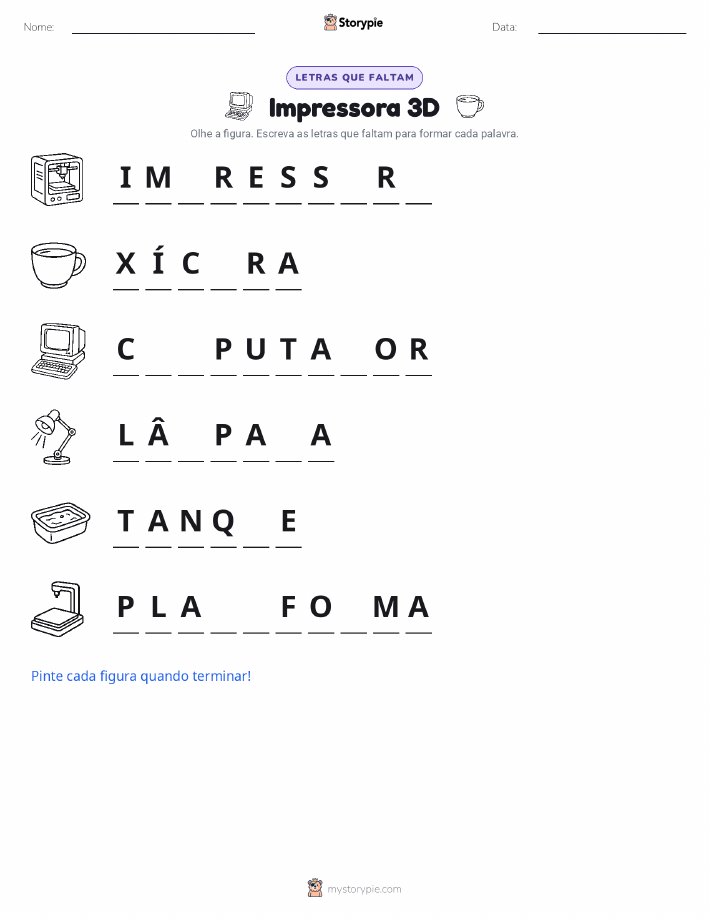 Letras Faltando