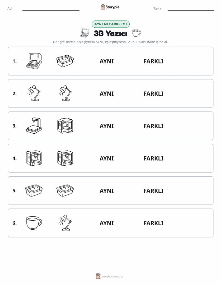 Aynı mı Farklı mı
