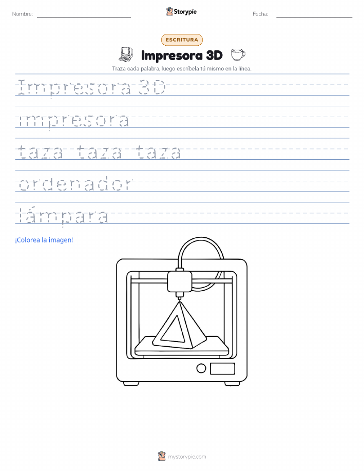 Práctica de Escritura