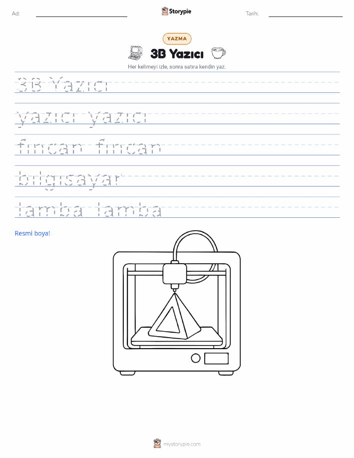 Yazma Pratiği