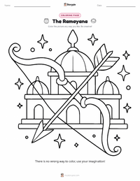 The Ramayana printable worksheet preview