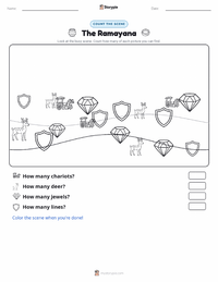 The Ramayana printable worksheet preview