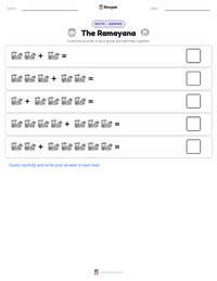 The Ramayana printable worksheet preview