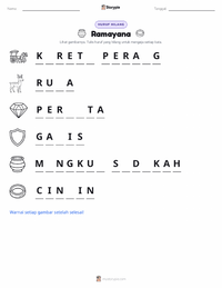 Prabaca lembar kerja cetak