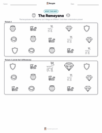 The Ramayana printable worksheet preview