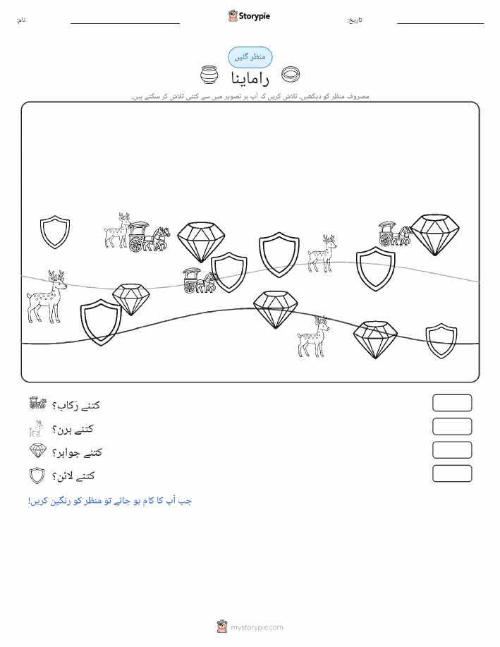 گنتی کا منظر