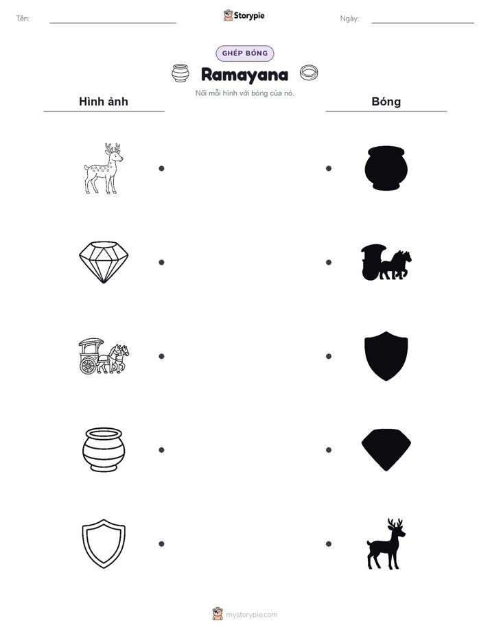 Ghép Hình Bóng