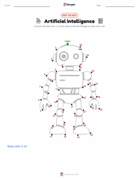 Artificial Intelligence printable worksheet preview