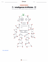 Anteprima della scheda stampabile di Intelligenza Artificiale