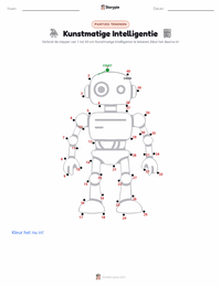 Kunstmatige Intelligentie afdrukbare werkblad voorbeeld