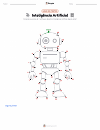 Prévia da folha de atividades imprimível Inteligência Artificial