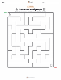Podgląd drukowalnego arkusza ćwiczeń Sztuczna Inteligencja
