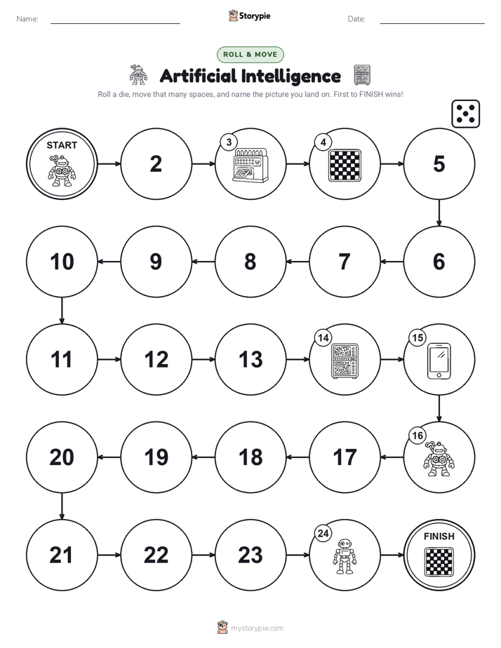 Roll & Move Game