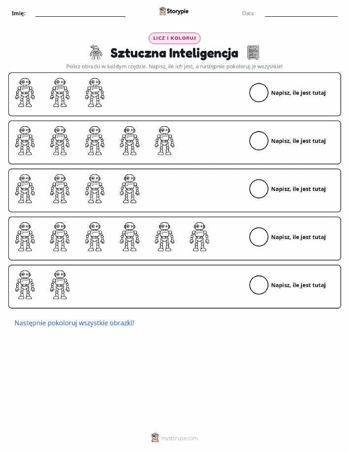 Liczenie i Kolorowanie