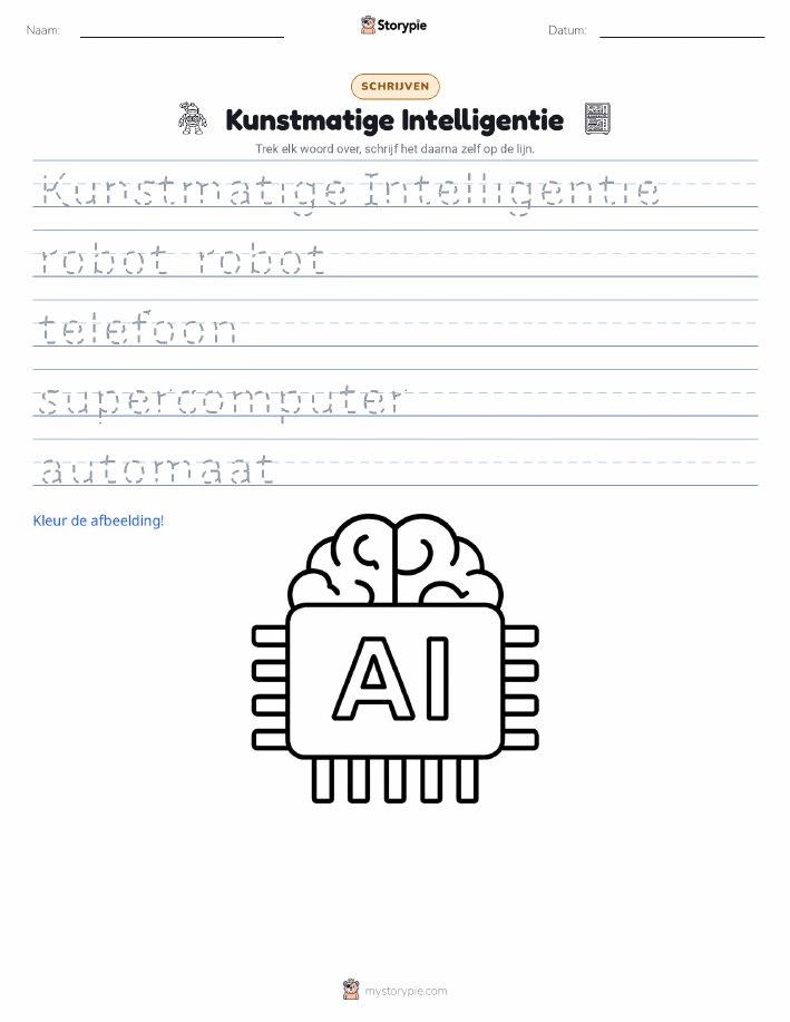 Schrijf Oefening
