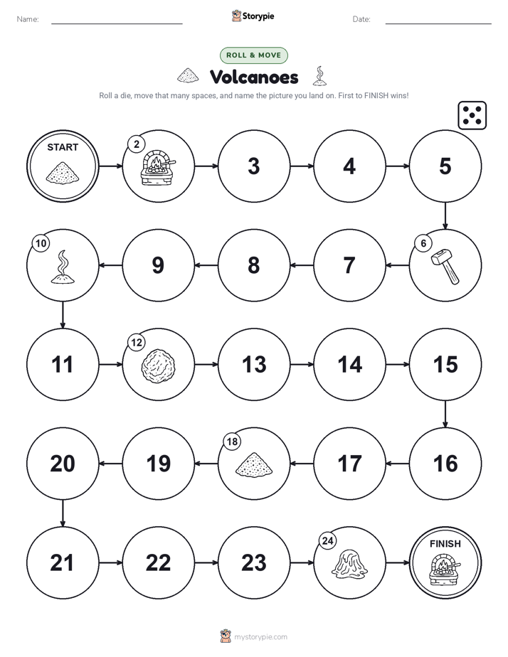 Roll & Move Game