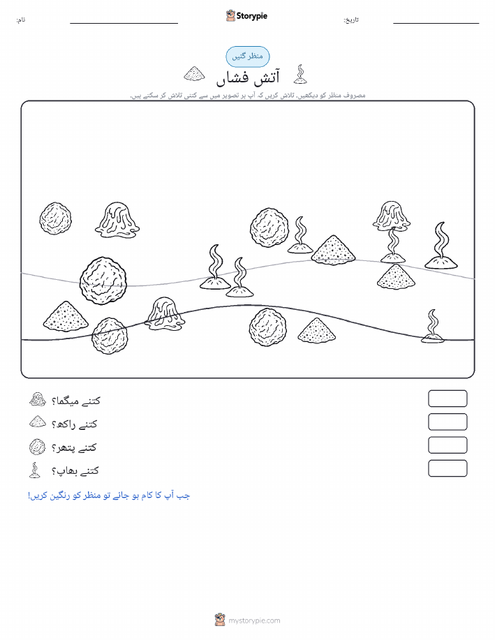 گنتی کا منظر