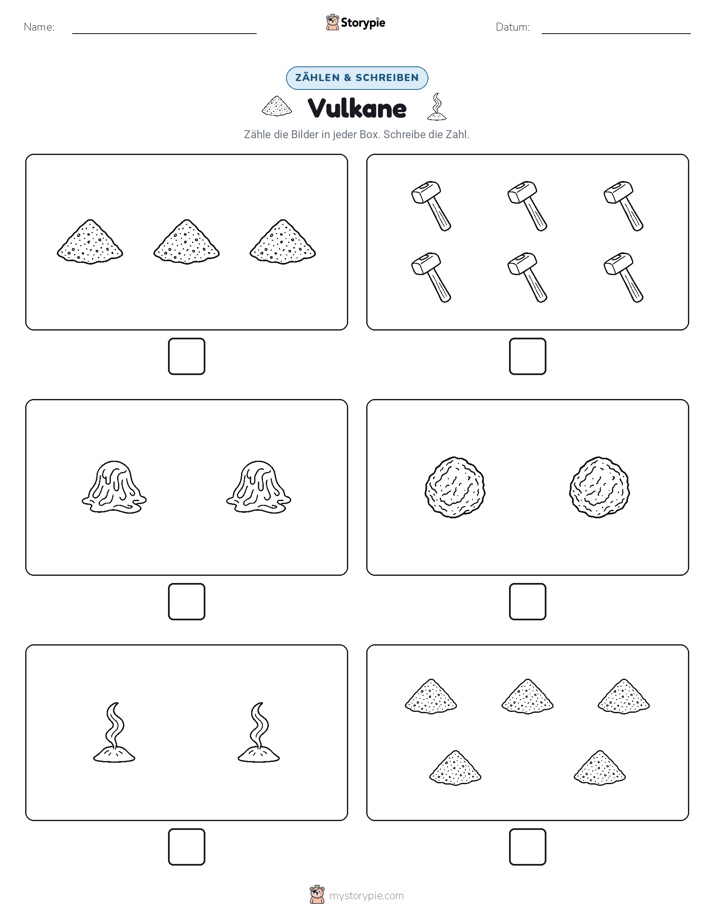 Zählen & Schreiben