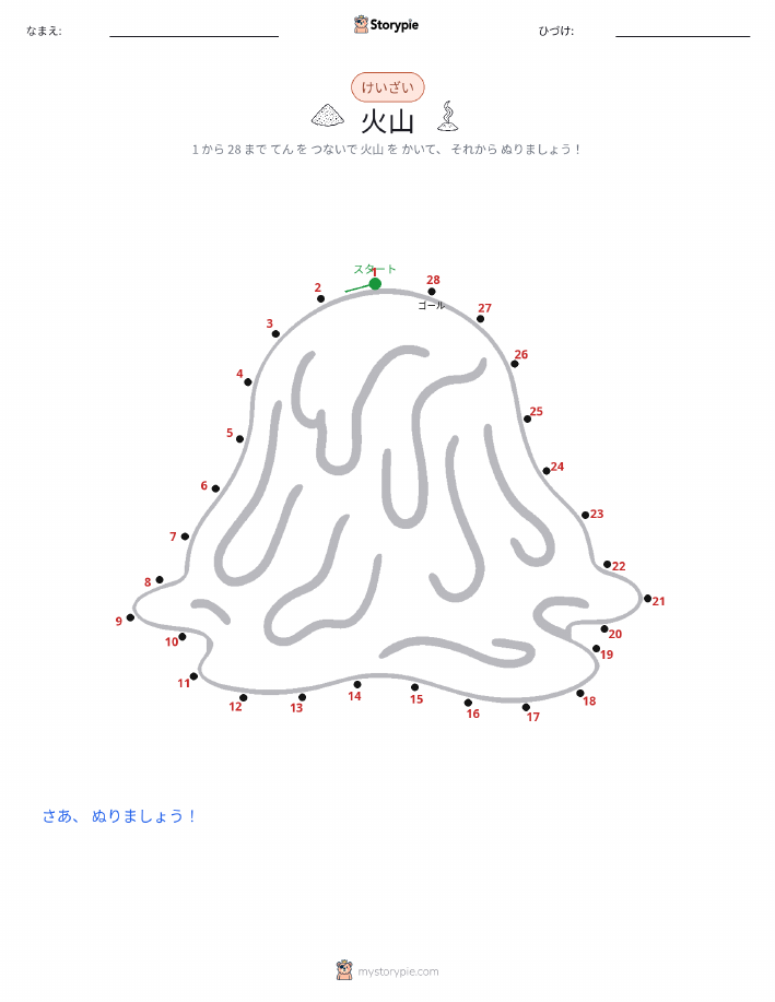 点つなぎ