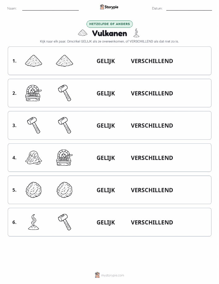 Zelfde of Verschillend