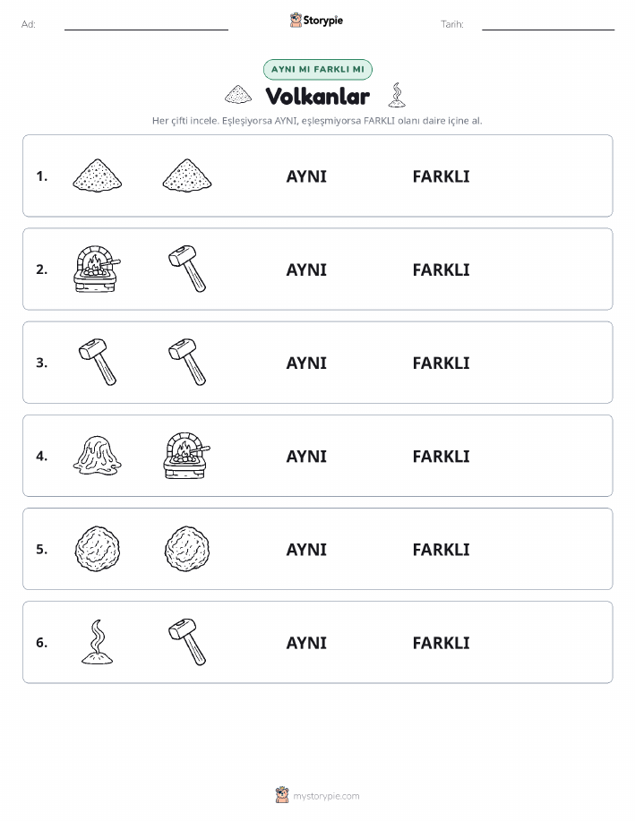 Aynı mı Farklı mı