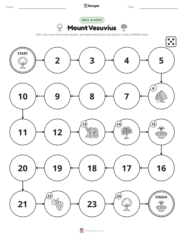 Roll & Move Game