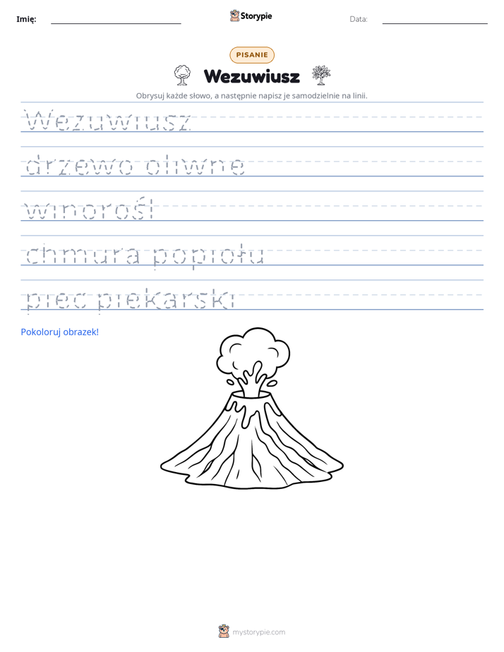 Ćwiczenie Pisania