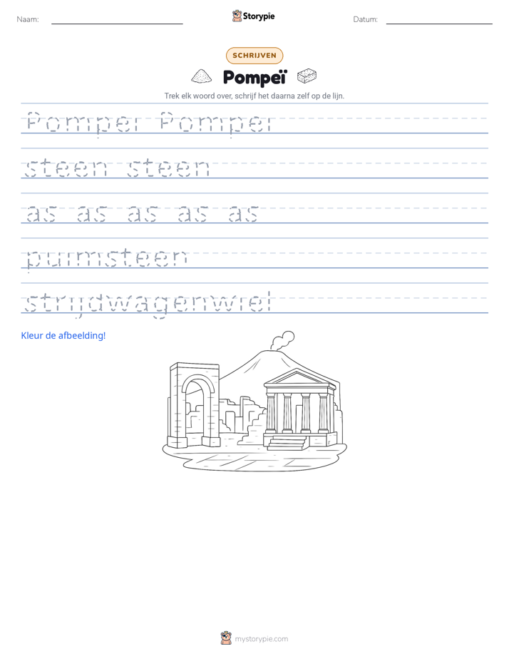 Schrijf Oefening