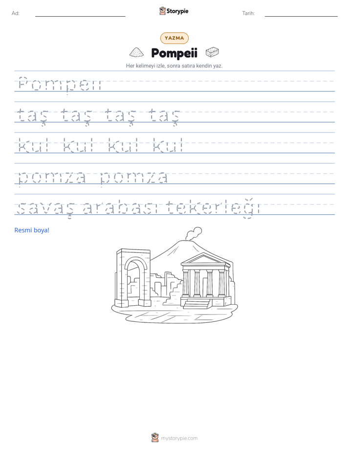 Yazma Pratiği