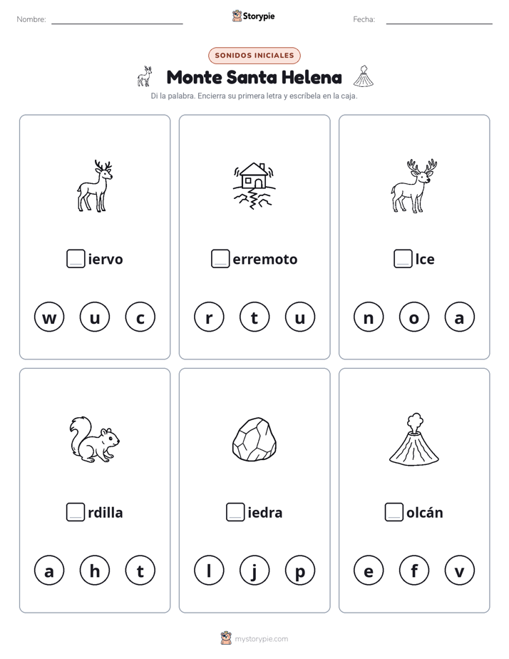 Sonidos Iniciales