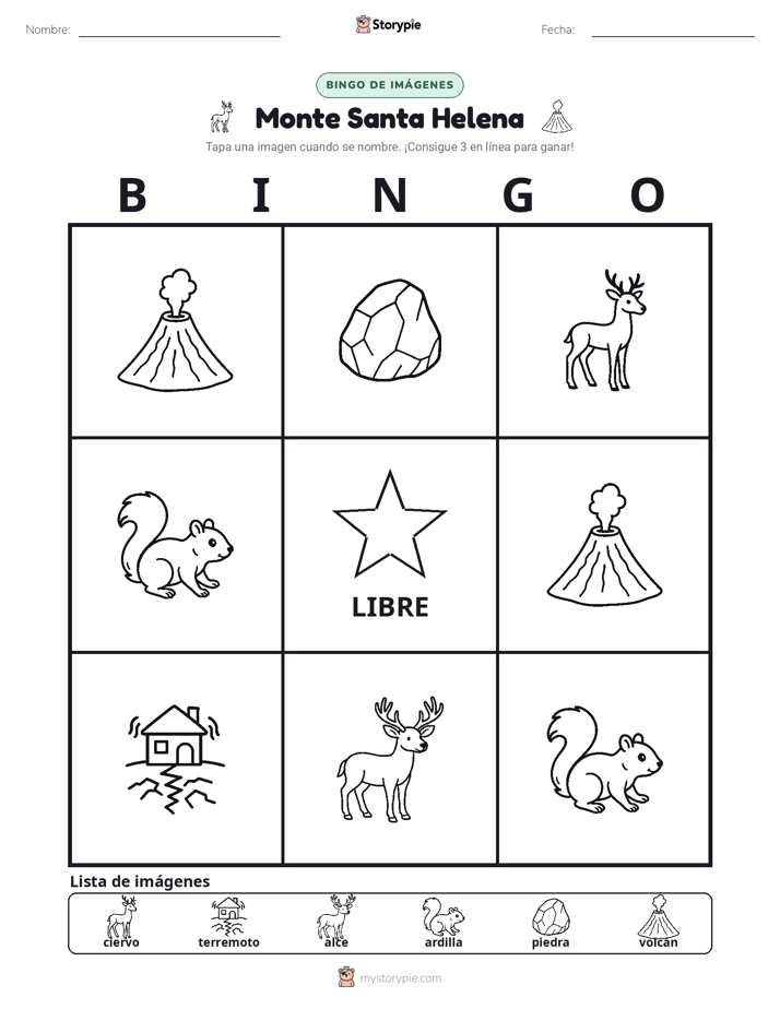 Bingo de Imágenes