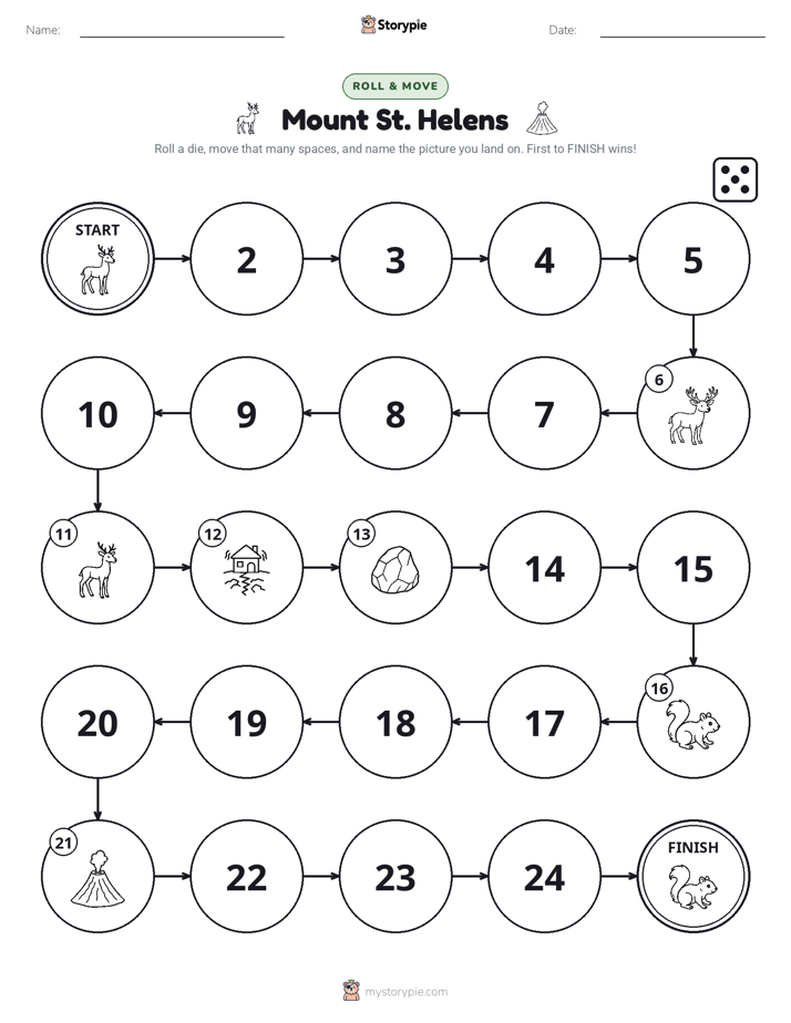 Roll & Move Game