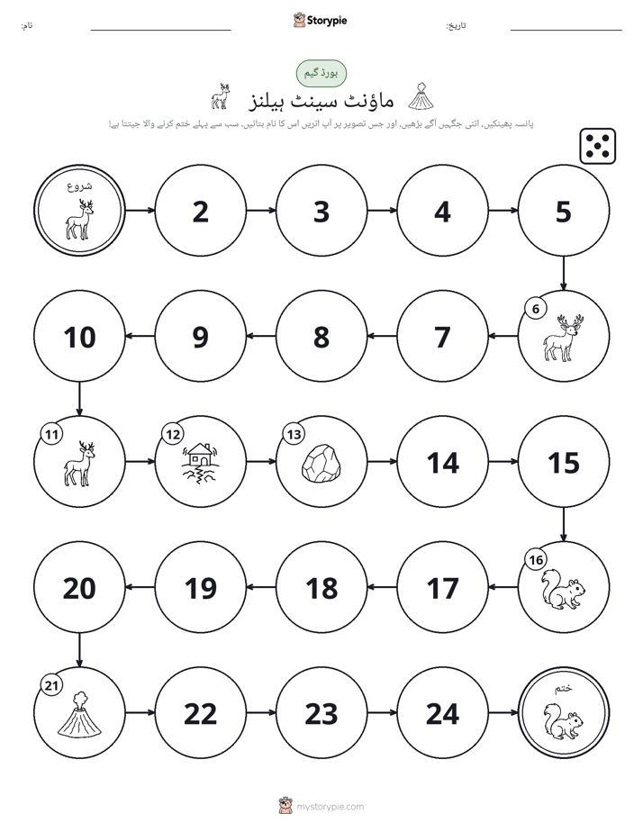 رول اور منتقل کریں کھیل