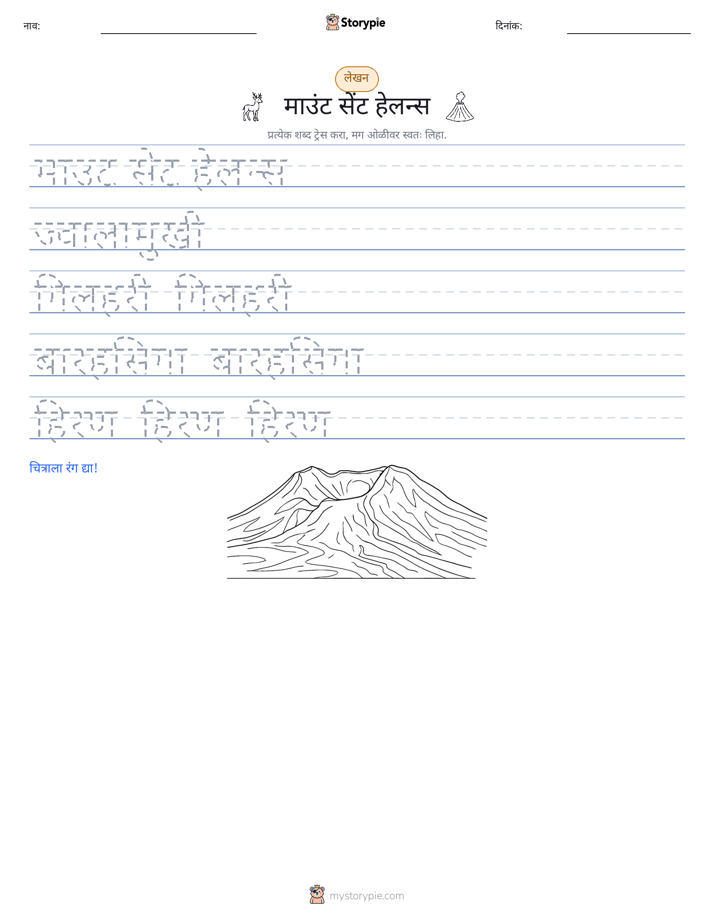 लेखन सराव
