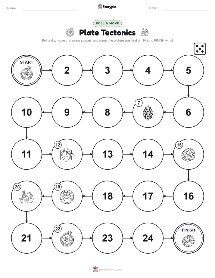 Roll & Move Game