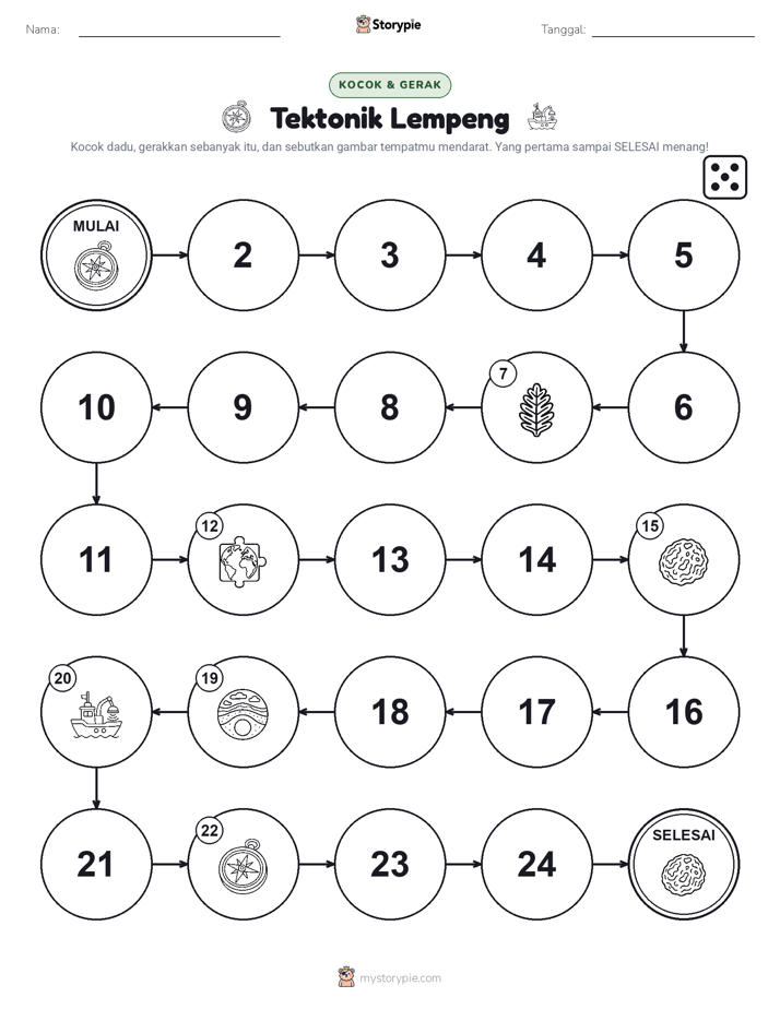 Permainan Gulung & Pindah