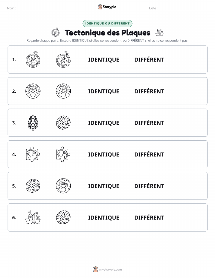Identique ou Différent