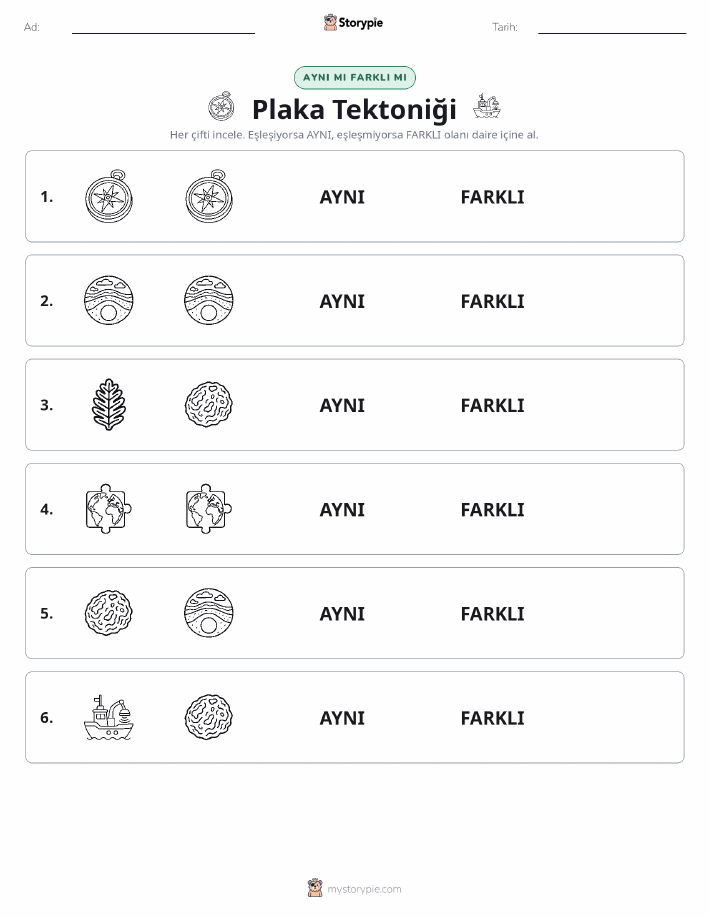 Aynı mı Farklı mı