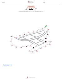 Pele printable worksheet preview