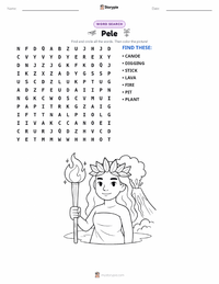 Pele printable worksheet preview